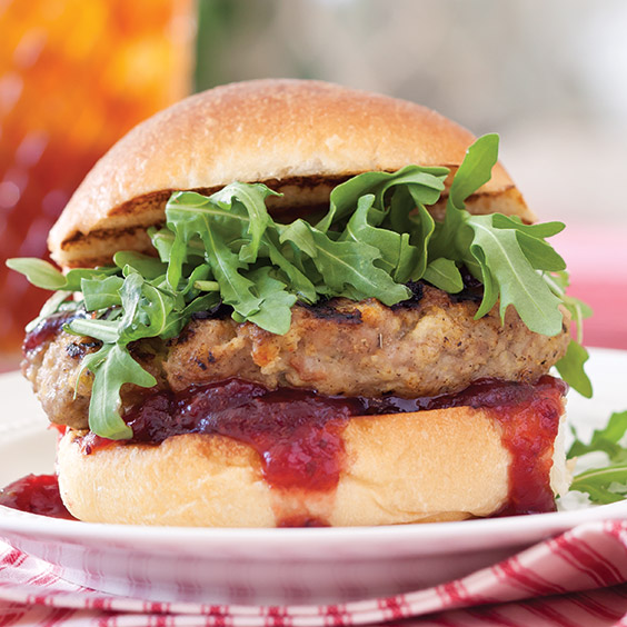 Turkey n Dressing Burgers Paula Deen Magazine
