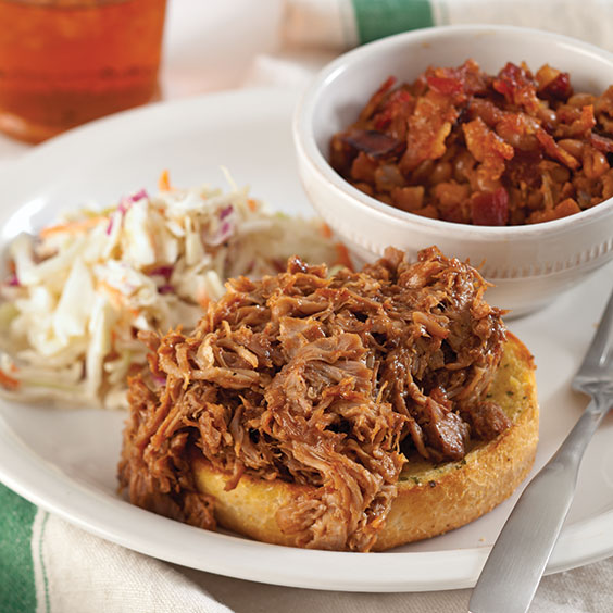 Open-Faced-Pulled-Pork-Barbecue-Sandwiches-Recipe