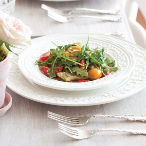 Heirloom Tomato and Artichoke Salad