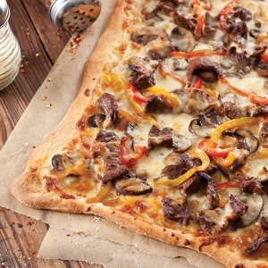 philly cheesesteak pizza