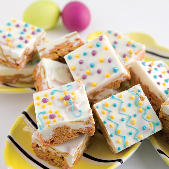 cereal bar treats for Easter