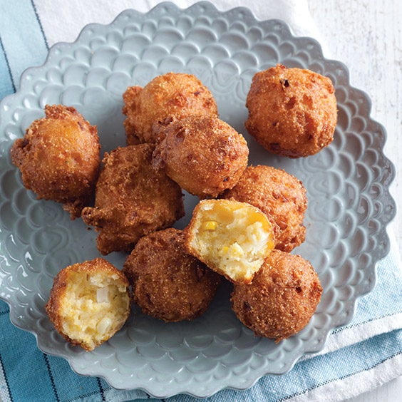 fried corn fritters