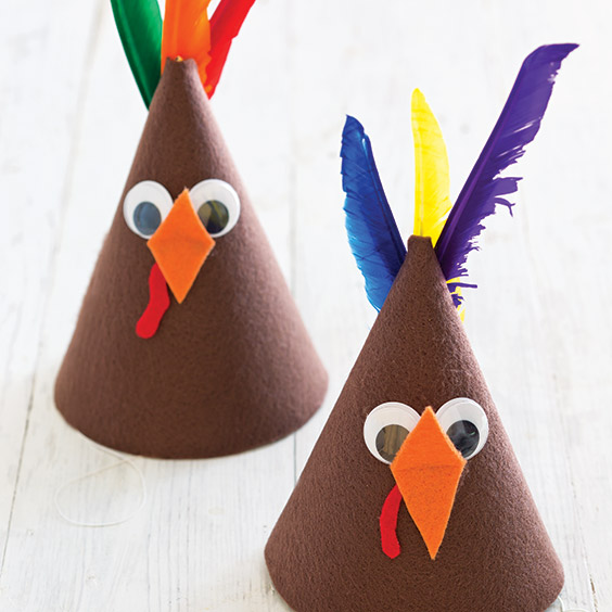 thanksgiving turkey hats