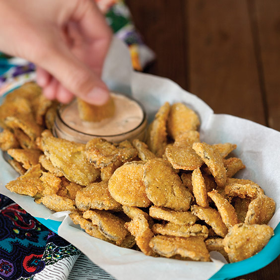 Southern Fried Pickles with Creamy Rémoulade