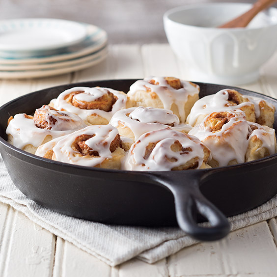 Cinnamon Roll Biscuits
