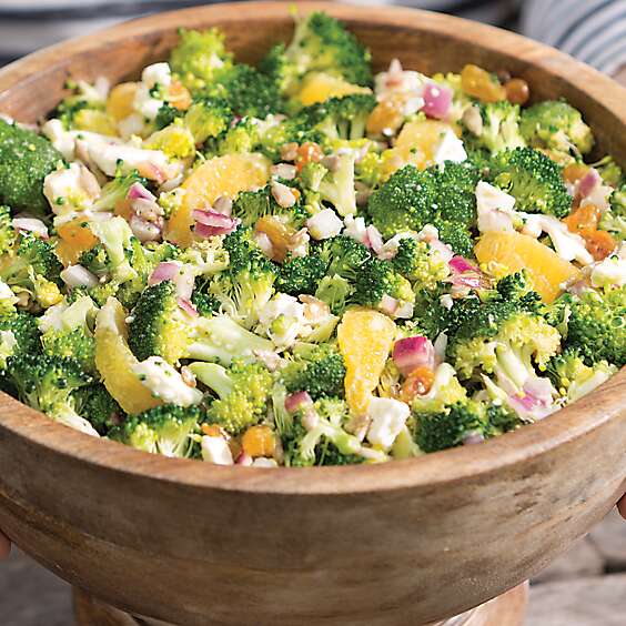Orange-Feta Broccoli Salad