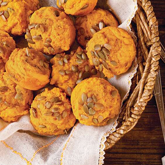 Savory Pumpkin Muffins - Paula Deen Magazine