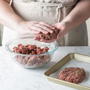 Forming the Patties